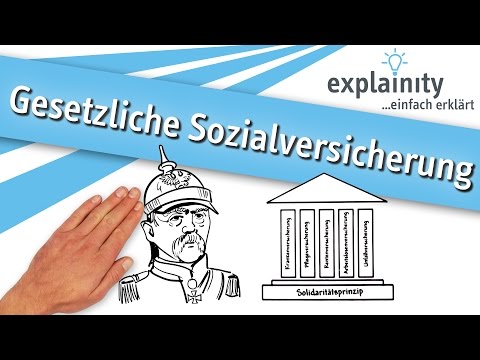 Gesetzliche Sozialversicherung einfach erklärt (explainity® Erklärvideo)