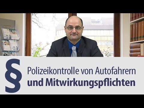 Polizeikontrolle | Mitwirkungspflichten | Anwalt | Heidelberg