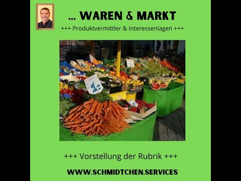 Waren &amp; Markt der Eitelkeiten WEB-01-2024