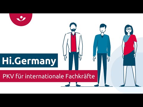 Private Krankenversicherung Hi.Germany: Für internationale Fachkräfte | Hallesche (Untertitel)