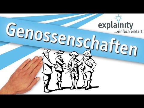 Genossenschaften einfach erklärt (explainity® Erklärvideo)