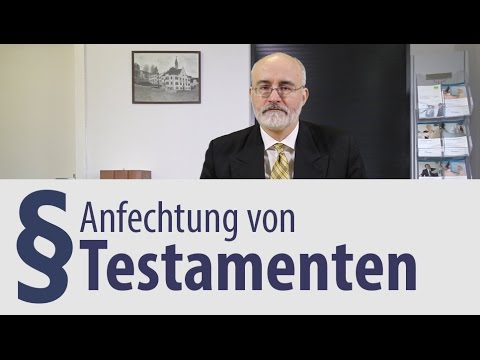 Testament | Anfechtung | Rechtsanwalt | Heidelberg